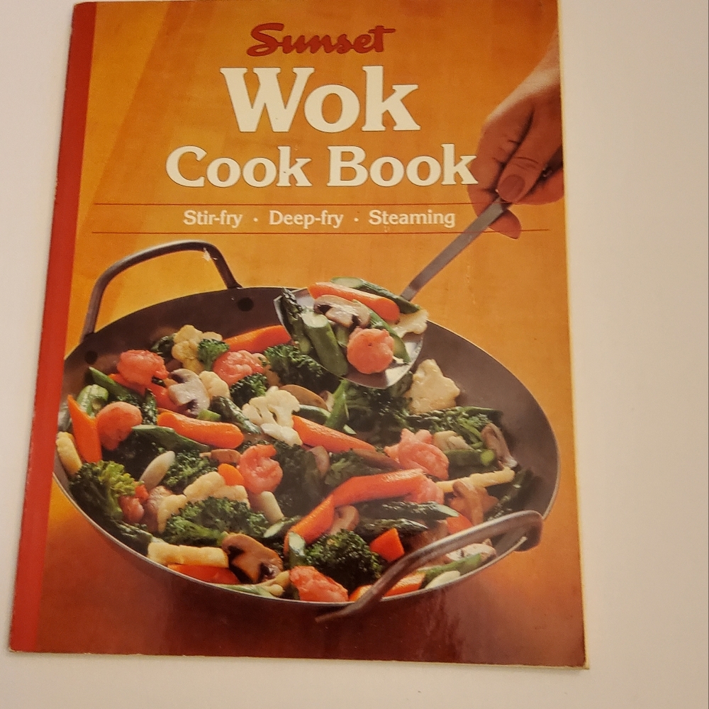 Sunset Wok Cook Book, Paperback - Lane Publishing Co. (11th Printing July 1987)